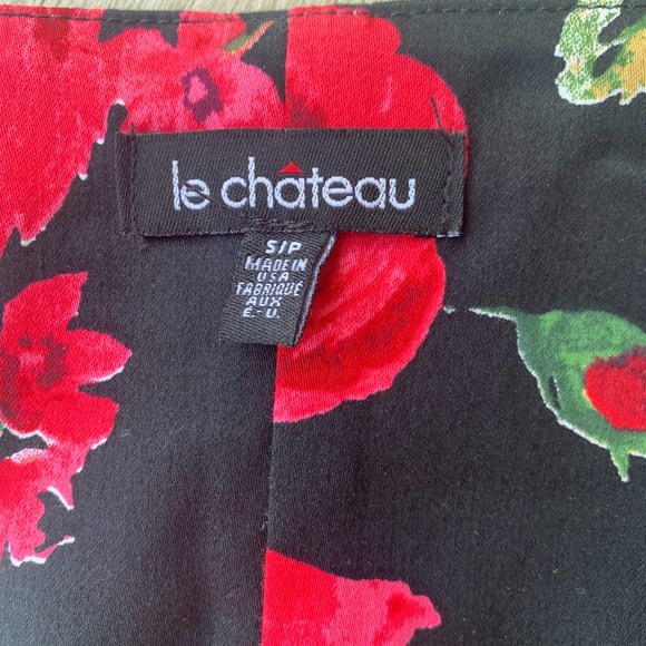Le Chateau Rose Pencil Skirt - Picture 4 of 4